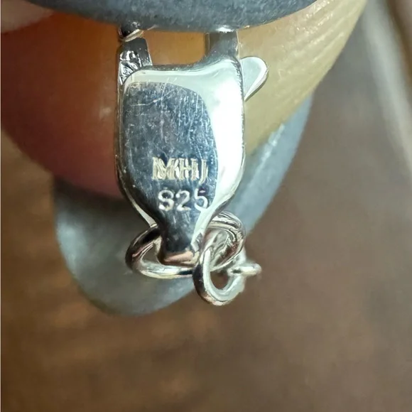 NEW IN BOX Elegant Silver Interlocking Circles Necklace - Picture 13 of 15